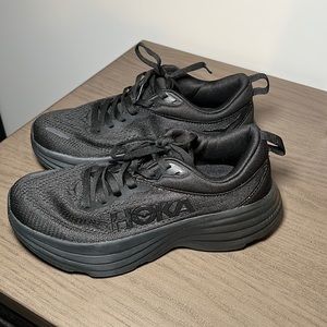 Hoka Bondi 8  Size 8 Black